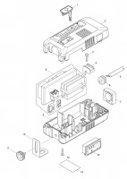 Makita WUT02 Wireless Unit Adaptor Spare Parts