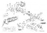 Milwaukee 4000429001 SSD1100X 110V GB1 Ssd1100X 110V Sawzall Reciprocating Saw Gb1 Spare Parts
