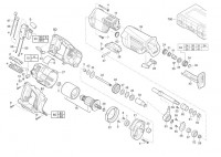 Milwaukee 4000431267 HD28SX-32C Cordless Reciprocating Saw Spare Parts
