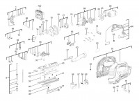 Milwaukee 4000456860 M18BJS-402C Cordless Jigsaw Spare Parts