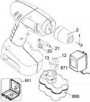 BLACK & DECKER BDC752 C\