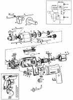 BLACK & DECKER D306E DRILL (TYPE 1) Spare Parts