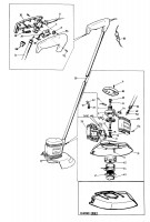 BLACK & DECKER D409 STRING TRIMMER (TYPE 10) Spare Parts