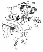 BLACK & DECKER BD140 DRILL (TYPE 1) Spare Parts