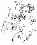 BLACK & DECKER BD152 HAMMER DRILL (TYPE 1) Spare Parts