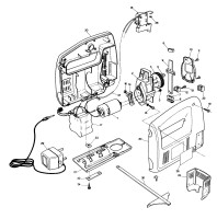 BLACK & DECKER SC325 CORDLESS JIGSAW (TYPE 1) Spare Parts