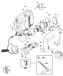 BLACK & DECKER C310 JIGSAW (TYPE 1) Spare Parts