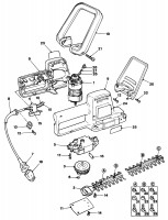 BLACK & DECKER GT420 HEDGECLIPPER (TYPE 1) Spare Parts