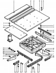 DEWALT DW1753----E RADIAL ARM SAW (TYPE 1) Spare Parts