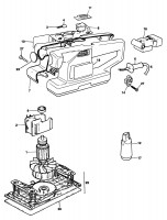 Type 1 - EU Spares and Parts for Black & Decker KA150K SANDER