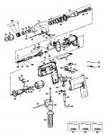 BLACK & DECKER P8018 ROTARY HAMMER (TYPE 1) Spare Parts