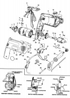 BLACK & DECKER BD4300 DRILL (TYPE 1) Spare Parts