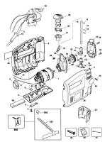 BLACK & DECKER BD535S SCROLLER JIGSAW (TYPE 1) Spare Parts