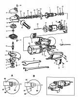 BLACK & DECKER DN1823 SANDER/GRINDER (TYPE 1) Spare Parts