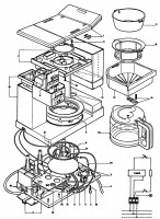 BLACK & DECKER DCM250 COFFEEMAKER (TYPE 1) Spare Parts