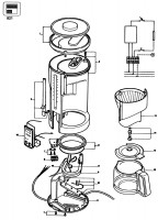 BLACK & DECKER LCM82 COFFEEMAKER (TYPE 1) Spare Parts