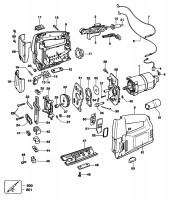 BLACK & DECKER BD765PE JIGSAW (TYPE 1) Spare Parts