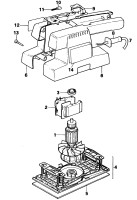 BLACK & DECKER BD124 ORBITAL SANDER (TYPE 1) Spare Parts