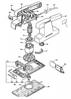 BLACK & DECKER DN49 ORBITAL SANDER (TYPE 1) Spare Parts
