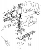 BLACK & DECKER GS600E GARDEN CLIPPER (TYPE H1B) Spare Parts