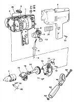 BLACK & DECKER BD502 DRILL (TYPE 1) Spare Parts