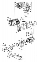 BLACK & DECKER H554 HAMMER DRILL (TYPE H1E) Spare Parts