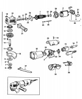 BLACK & DECKER BD12 SANDER/GRINDER (TYPE 1) Spare Parts