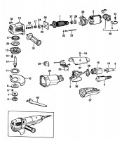 BLACK & DECKER BD14 ANGLE GRINDER (TYPE 2) Spare Parts