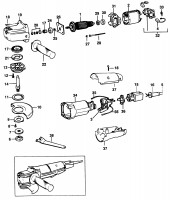 BLACK & DECKER P5411 SANDER/GRINDER (TYPE 3) Spare Parts