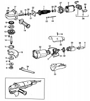 BLACK & DECKER P5516 ANGLE GRINDER (TYPE 2) Spare Parts