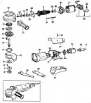 BLACK & DECKER P5426 ANGLE GRINDER (TYPE 1) Spare Parts