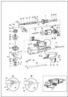 BLACK & DECKER PL85 ANGLE GRINDER (TYPE 3) Spare Parts