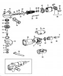 ELU WS72115 ANGLE GRINDER (TYPE 1) Spare Parts