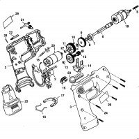 ELU MAB72 CORDLESS DRILL (TYPE 1) Spare Parts