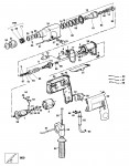 BLACK & DECKER P8000 ROTARY HAMMER (TYPE 1-2) Spare Parts