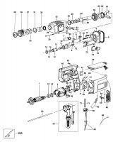 ELU MBH24 ROTARY HAMMER (TYPE 1) Spare Parts