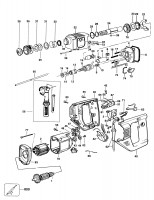 ELU MBH25 ROTARY HAMMER (TYPE 1) Spare Parts