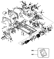 BLACK & DECKER PL42 CIRC. SAW (TYPE 1) Spare Parts