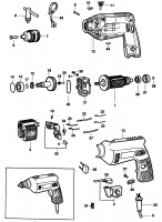 DEWALT DW569 HAMMER DRILL (TYPE 1) Spare Parts