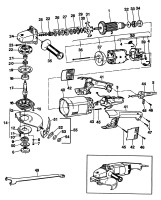 DEWALT DW432K ANGLE GRINDER (TYPE 1) Spare Parts