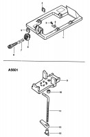 BLACK & DECKER A5601 STAND (TYPE 1) Spare Parts