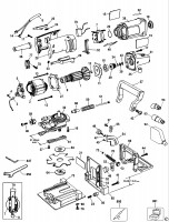 ELU MBR100 PLATE JOINER (TYPE 1) Spare Parts