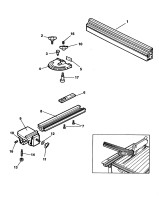 ELU E35251 FENCE (TYPE 1) Spare Parts