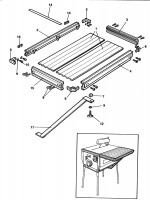 ELU E35172 EXTENSION TABLE (TYPE 1) Spare Parts