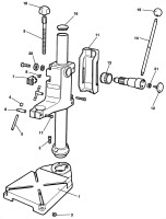 BLACK & DECKER X40015 DRILL STAND (TYPE 1) Spare Parts