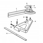 ELU E34967 MITRE FENCE (TYPE 1) Spare Parts