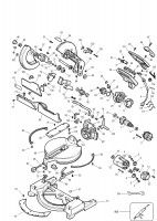 ELU EMS705 MITRE SAW (TYPE 1) Spare Parts