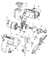 BLACK & DECKER BD662 DRILL (TYPE 1) Spare Parts