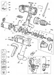 ELU SBA71K CORDLESS DRILL (TYPE 1) Spare Parts