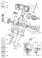 ELU BSA21 CORDLESS DRILL (TYPE 1) Spare Parts
